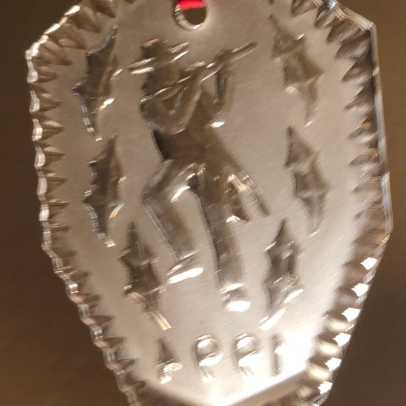 Waterford Crystal  1994 11 Pipers Piping Christmas Ornament 12 days of Christmas - Picture 7 of 11